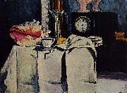 Paul Cezanne The Black Marble Clock Germany oil painting artist